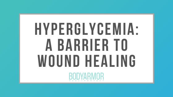 Hyperglycemia and healing title image